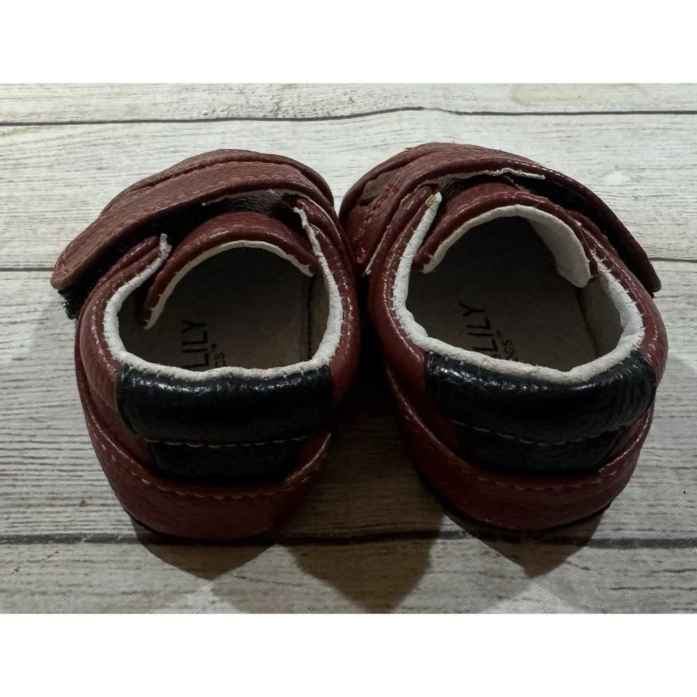 Adorable Jack and Lily Leather Baby Shoes My Mocs Fox Foxes EXCELLENT